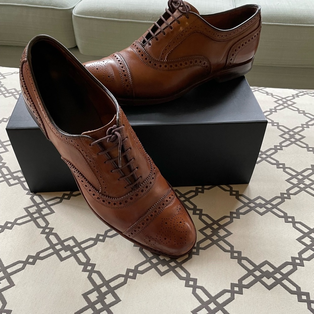 Allen Edmonds Strand Walnut Oxford 11 C
